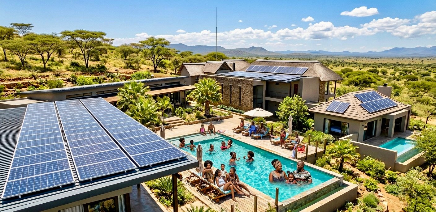 Solar-Powered Pools: Smart Energy Solution